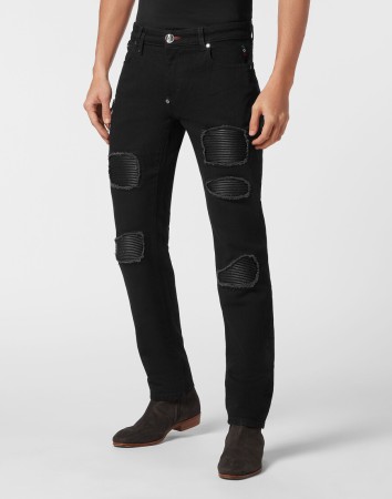 джинсы прямые и зауженные  фотография