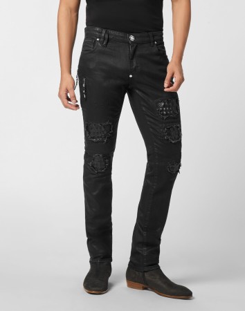 джинсы прямые и зауженные  фотография