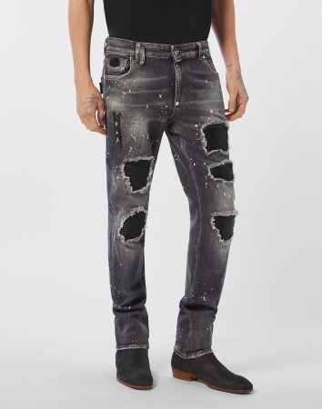 джинсы прямые и зауженные  фотография