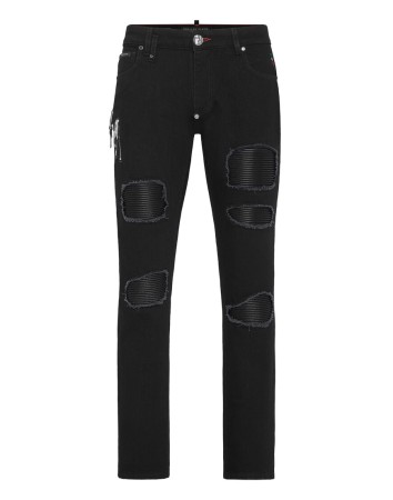 джинсы прямые и зауженные  фотография