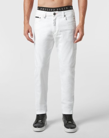 джинсы прямые  фотография