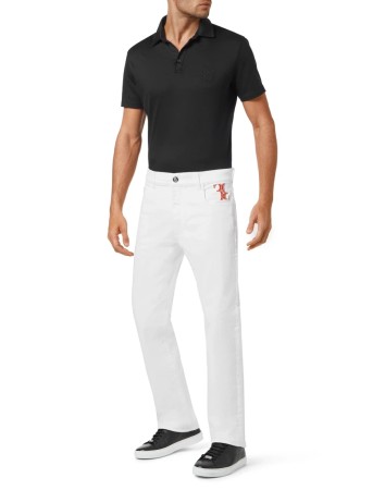 джинсы прямые  фотография