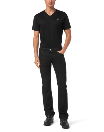 джинсы прямые  фотография