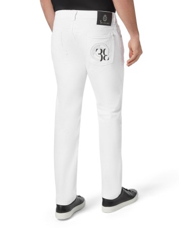 джинсы прямые  фотография