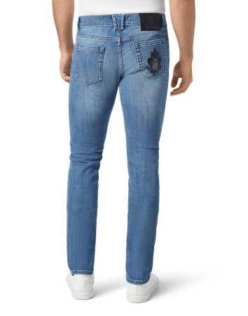 джинсы прямые  фотография