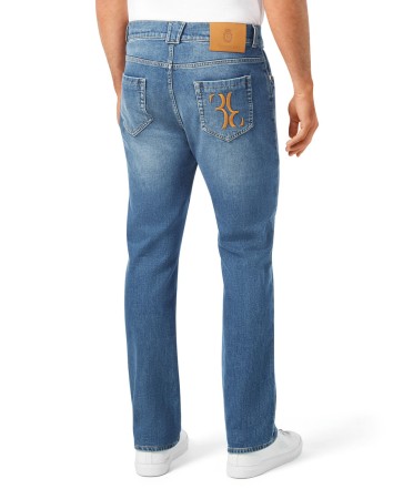 джинсы прямые  фотография