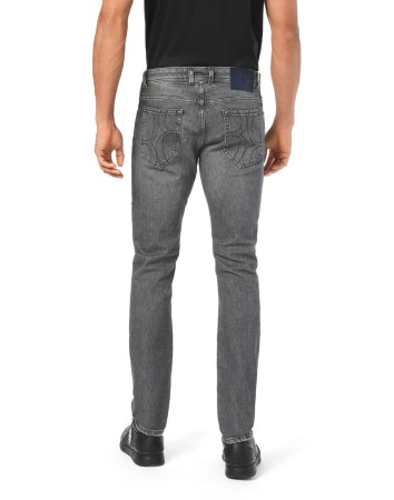 джинсы прямые  - мужские джинсы с принтом 