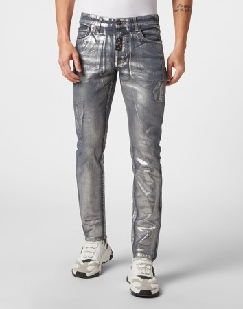 джинсы прямые  фотография