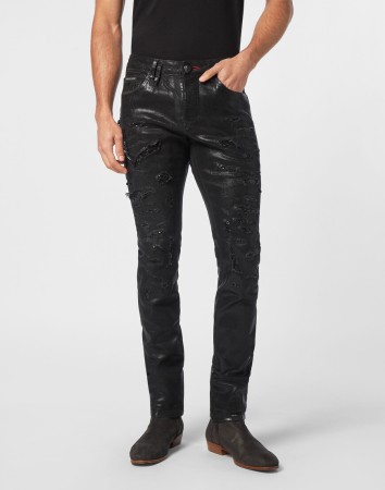 джинсы прямые  фотография