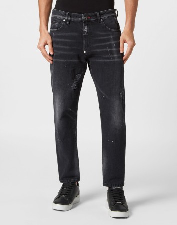 джинсы прямые  фотография