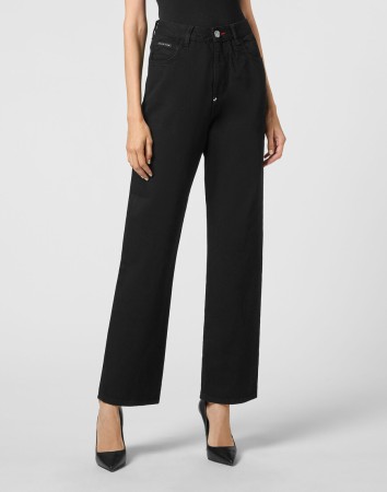 джинсы прямые  фотография