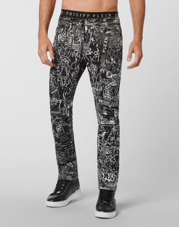 джинсы прямые  фотография