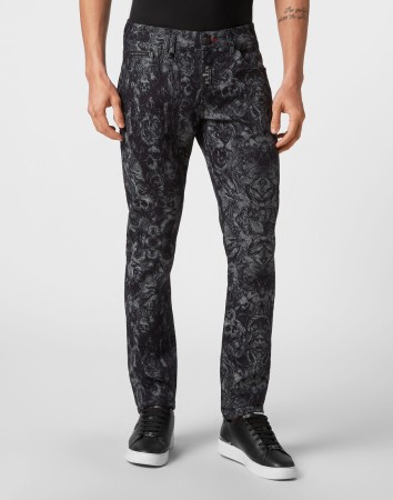 джинсы прямые  фотография