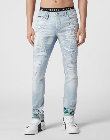 джинсы прямые  фотография