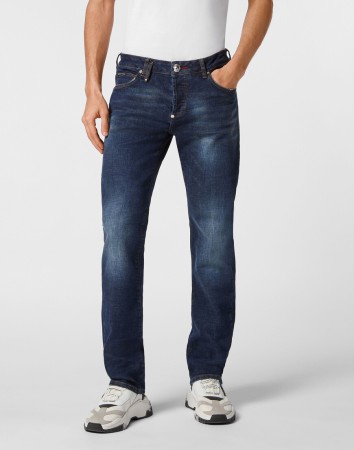 джинсы прямые  фотография