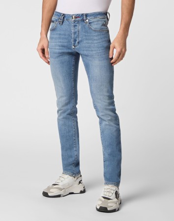 джинсы прямые  фотография