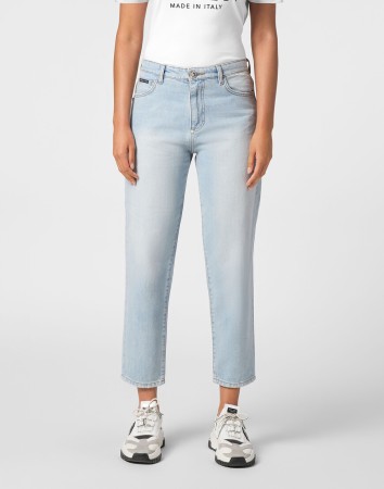 джинсы прямые  фотография