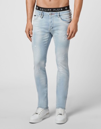 джинсы прямые  фотография