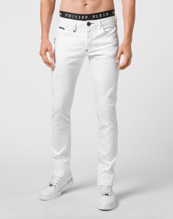 джинсы прямые  фотография