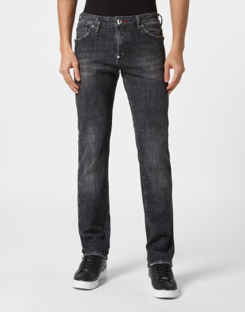 джинсы прямые  фотография