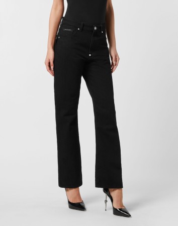 джинсы прямые  фотография