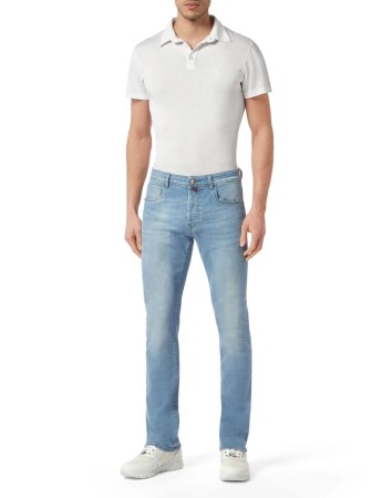 джинсы прямые  - мужские джинсы с принтом 