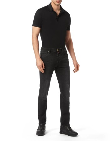 джинсы прямые  - мужские джинсы черные 