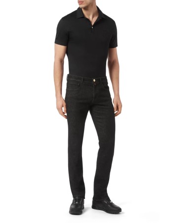 джинсы прямые  фотография