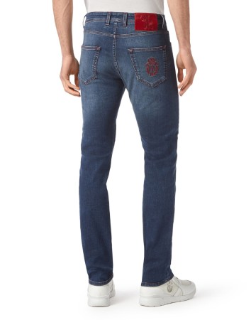 джинсы прямые  фотография