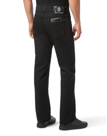 джинсы прямые  фотография