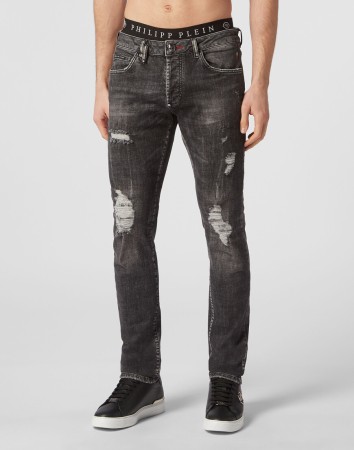 джинсы прямые  фотография