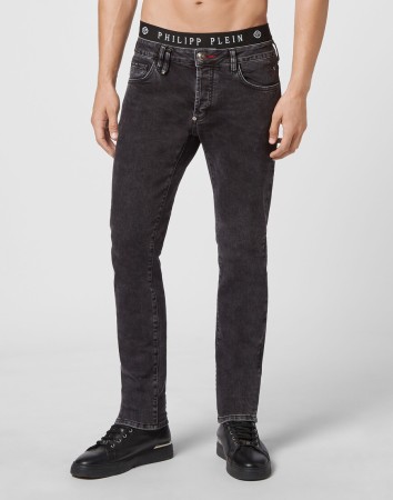 джинсы прямые  фотография