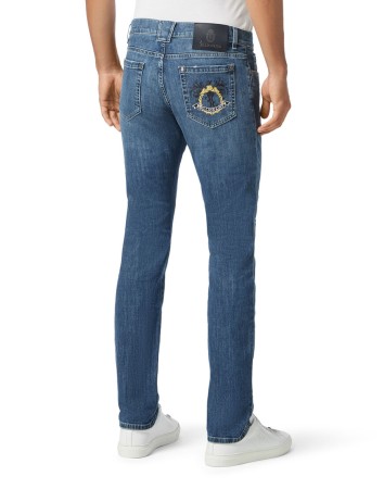 джинсы прямые  фотография