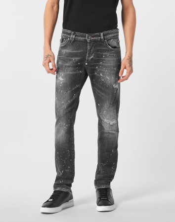 джинсы прямые  фотография