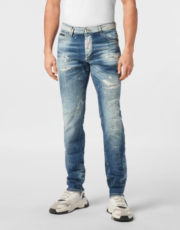 джинсы прямые  фотография