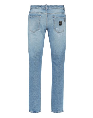 джинсы прямые  фотография