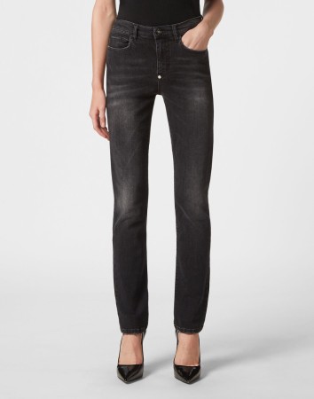 джинсы прямые  фотография