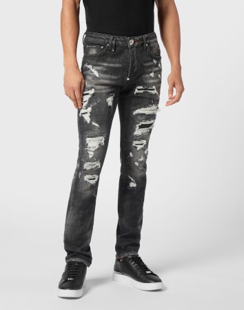 джинсы прямые  фотография