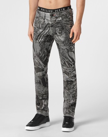 джинсы прямые  фотография