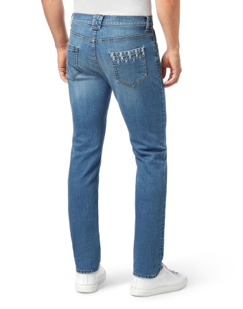 джинсы прямые  фотография