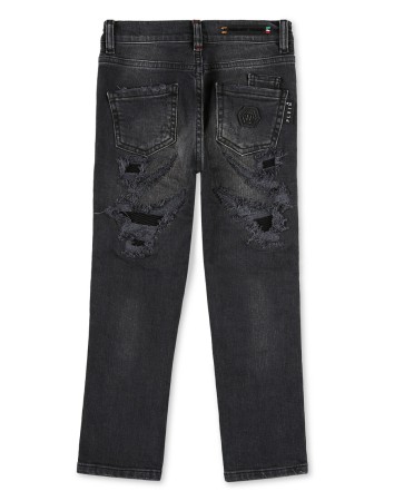 джинсы прямые  фотография