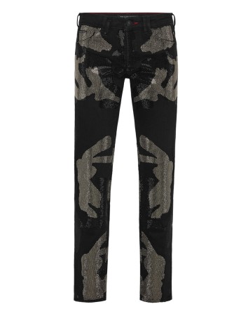 джинсы прямые  фотография