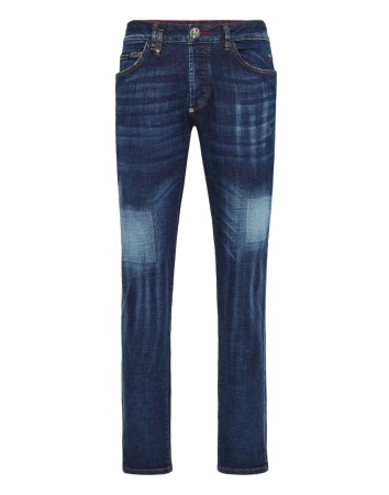 джинсы прямые  фотография