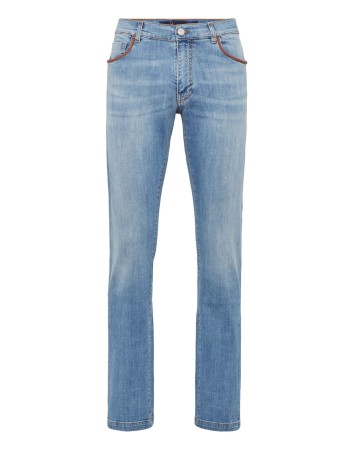 джинсы прямые  - мужские джинсы голубые 