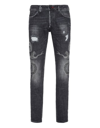 джинсы прямые  фотография