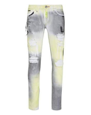 джинсы прямые  - мужская одежда, обувь и аксессуары philipp plein 