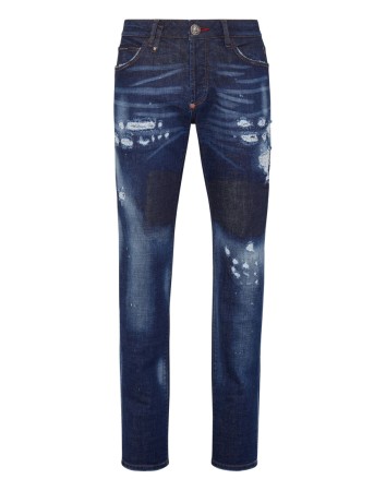 джинсы прямые  фотография