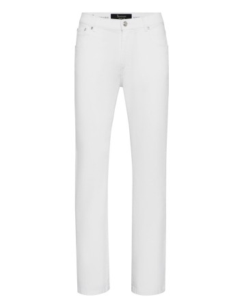 джинсы прямые  - мужская одежда, обувь и аксессуары белая 