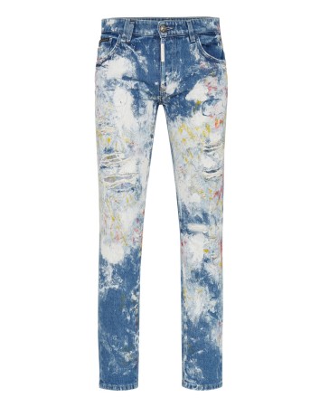 джинсы прямые  фотография