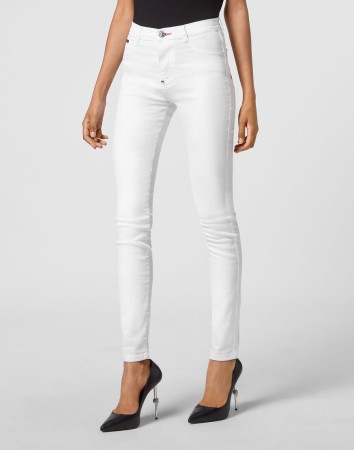 джинсы с высокой посадкой  фотография